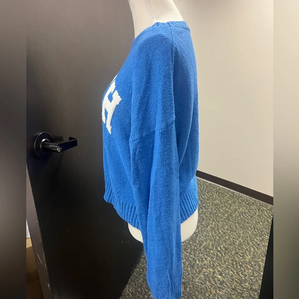 ZSupply Blue Beach Sweater Size M - Picture 3 of 5